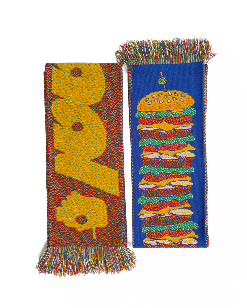 World Record Burger Scarf